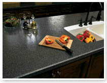 Wilsonart Ebony Eclipse Island Countertop