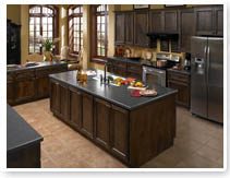 Wilsonart Ebony Exlipse wide angle countertop